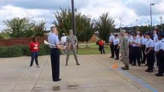 Dutchtown High School Drill Meet - 1st Place Solo Armed Exhibition Drill - 10-10-15