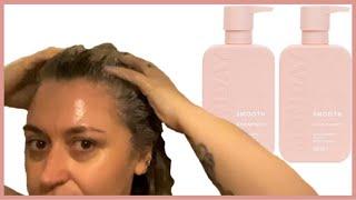 MONDAY Haircare SMOOTH Shampoo & Conditioner / Review & Demo / Get Salon Results At Home