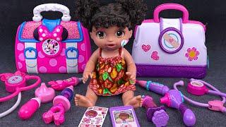 60 Minutes Satisfying with Unboxing Doctor Toys, Disney Minnie Mouse Collection | Tiny Toys Unboxing