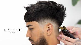 ASMR BARBER- perfect MID FADE tutorial. 