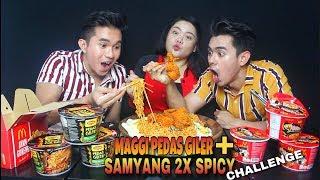 MAGGI PEDAS GILER + SAMYANG 2X SPICY CHALLENGE