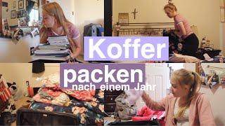 KOFFER PACKEN NACH EINEM JAHR USA! Viel zu viel Zeug Auslandsjahr 2018/19 | Anne