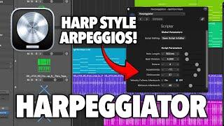 Ethereal harp sounds with HARPEGGIATOR! (Logic Pro)