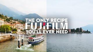 MY FUJIFILM JPEG RECIPE - ALL YOU'LL EVER NEED