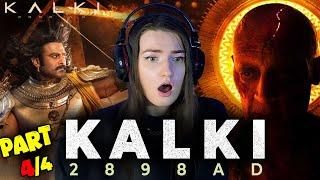 KALKI 2898 AD MOVIE REACTION | PRABHAS | KAMAL HASAN |AMITABH BACHCHAN | RUSSIAN GIRL REACTS 4/4