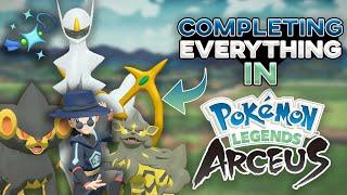 I Played 100 Hours Of Pokemon Legends Arceus... Here's WHat Happened!