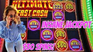 MY BIGGEST JACKPOT! On Ultimate Fast Cash! You WON'T Believe This Bonus!