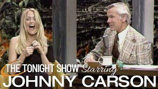 Goldie Hawn Is Always Happy | Carson Tonight Show