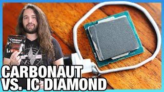 Thermal Grizzly Carbonaut Review vs. IC Diamond Thermal Pad & Thermal Paste Benchmarks