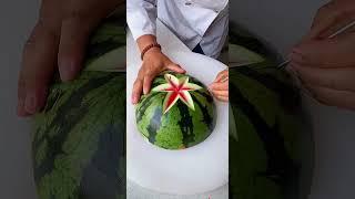 #Sample Watermelon  carving cutting design#Watermelon cutting#Fruit#Easy Watermelon carving design#