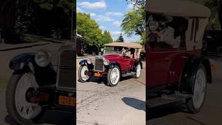 Nash Sport Touring Roadster Antique Drive By Engine Sound Old Car Festival Greenfield Village 2024