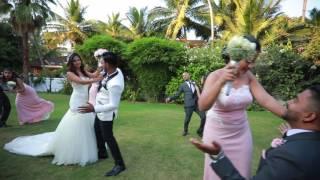 Jumping Souls Presents Tracy & Cassun Wedding Mannequin Challenge With Best Man & Bridesmaids.