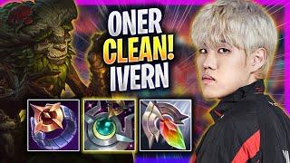 ONER IS SUPER CLEAN WITH IVERN! - T1 Oner Plays Ivern JUNGLE vs Viego! | Season 2024