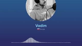 Male Russian Voice Over Talent - Vadim S