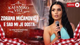 ZORANA MICANOVIC - E SAD MI JE DOSTA | UZIVO | (ORK CAROBNJACI) | 2024 | KAFANSKO VECE