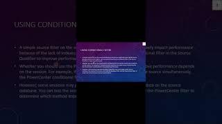 Using Filter Condition