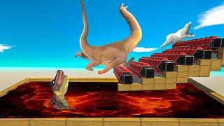 whO wiLL FaiL SuccesSFULLY whiLE GettiNG the ChicKen frOM TRAPS - Animal Revolt Battle Simulator