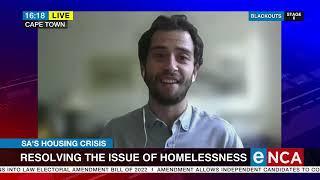 SA's housing crisis | Resolving the issue of homelessness