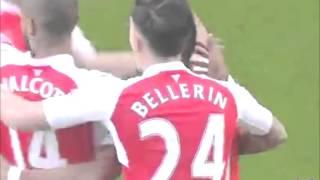 Amazing goal Alexis Sánchez Arsenal Manchester United  3-0