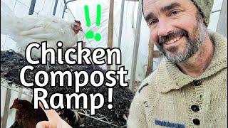 Chicken Compost Ramps!