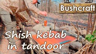 Shish kebab. How To Make Tandoor. Upgrade. [Bushcraft] 2020