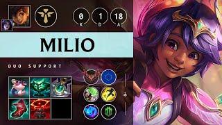 Milio Support vs Rell - EUW Grandmaster Patch 14.18