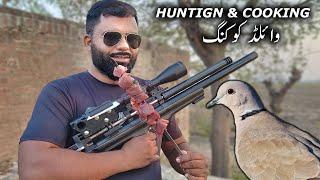 Catch ,Clean and Cook in the Wild || Hunting Doves and BBQ in Wild || Full Adventure video