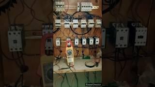 APFC Automatic power factor controller capacitor bank checking #electrical #power #shorts #ustaad