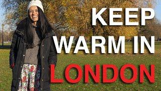 How to Stay Warm When Visiting London ️| Winter in London | Love and London