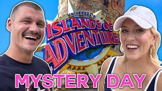 We Have NO IDEA What We're Doing At Universal's Islands Of Adventure | Secret Game | Snacks, Rides