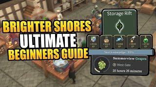 Brighter Shores Ultimate Beginners Guide - Level FAST, Instant Storage and Important Quests