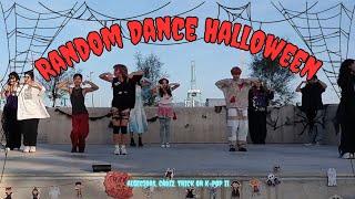  RANDOM PLAY DANCE HALLOWEEN in SPAIN | TRICK OR K-POP 2024 [KPOP IN PUBLIC] 스페인