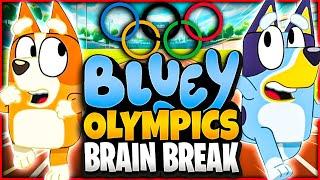 Bluey Olympics Brain Break | Just Dance | Brain Breaks for Kids | Danny GoNoodle