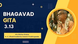 How is Food Connected to Spirituality? | HDG Srila Prabhupada | Bg 3.13 | 13.01.2025