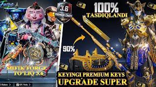 3.6 PREMIUM KEYS, MIFIK FORGE, M24 FARAON QAYTADI