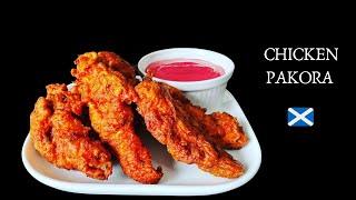 Chicken Pakora | Scottish Takeaway Recipe | And Pink Sauce