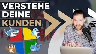 Geheimnis DiSG-Modell: Kunden gewinnen mit Psychologie (DiSG-Typen) | SELBSTSTÄNDIGKEIT