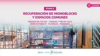  Licitación Pública | Recuperación de monoblocks y espacios comunes, Etapa II, en #Morón