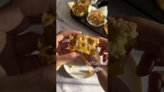 Şeftalili Crumble Muffin 