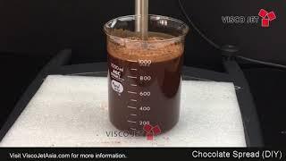 Viscojet Agitation Demo: Chocolate spread (DIY)