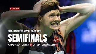 Viktor Axelsen  Vs Anders Antonsen  | China Masters 2024