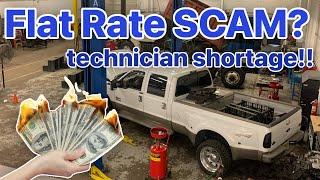 Why flat rate IS a SCAM and is KILLING the automotive industry!