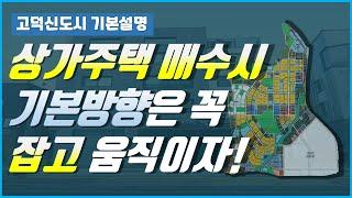 고덕신도시 상가주택 통매매, 투자전략 및 기본방향은 꼭 잡고 움직이자 !