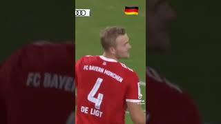 De ligt first goal for Bayern