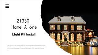 Install Lightailing Light Kit For Lego Home Alone 21330