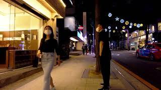 토요일 저녁 강남 신사동 가로수길과 세로수길 산책