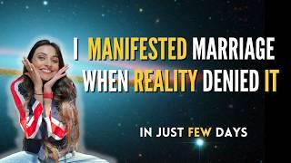 Manifest IMPOSSIBLE Love | How To TRUST When Reality Denies It | Law Of Attraction NEVER Works