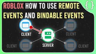 How to use RemoteEvents and BindableEvents | Roblox