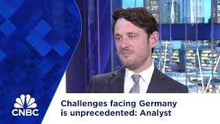 Set of challenges facing Germany is unprecedented in Germany's democratic history, analyst says