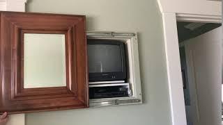 Hidden television